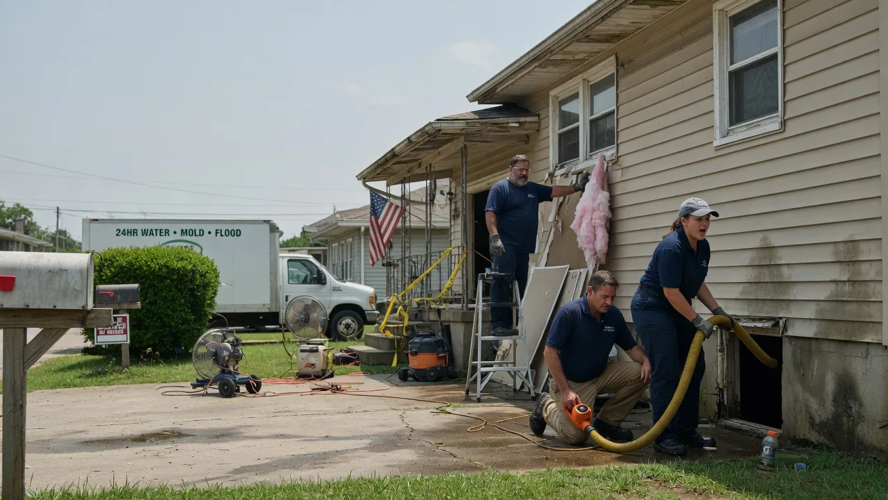 Water Damage Repair in Perth, ND near me